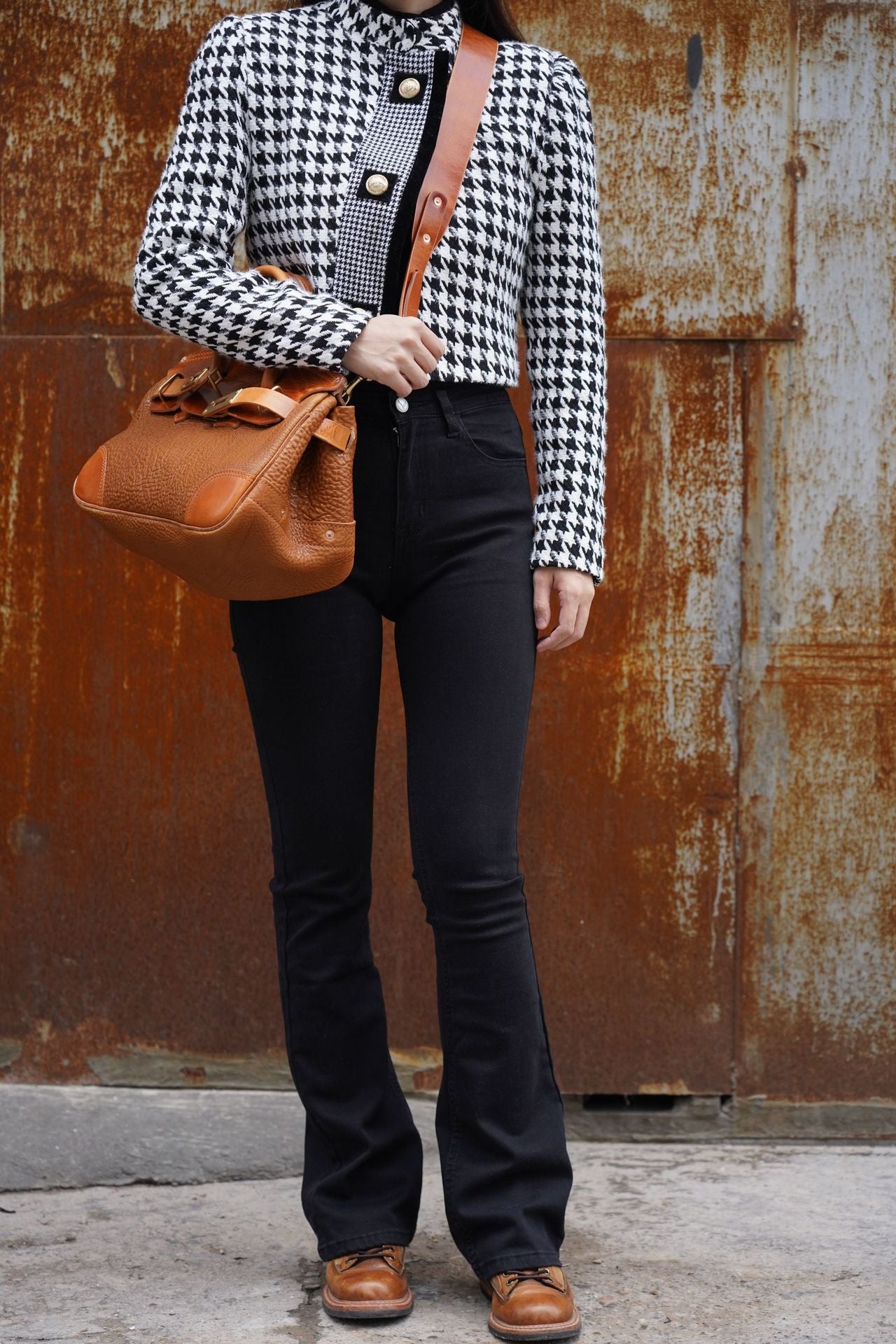 DEEPKEE original nubuck handmade full-grain genuine leather cowhide bag Deepkee handmade leather Faux Birkin 35 Bags For Sale #B30148-01