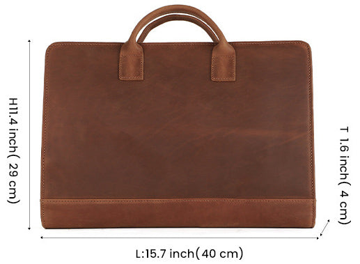 DEEPKEE original nubuck handmade full-grain genuine leather cowhide bag DEEPKEE genuine leather multifunctional briefcase 15.6 inch men's bag #2220