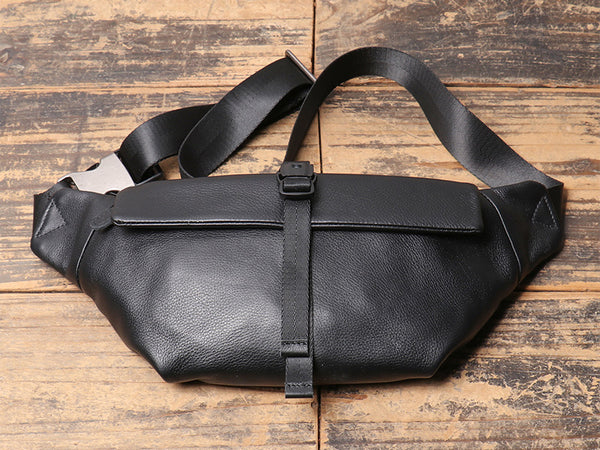 DEEPKEE original nubuck handmade full-grain genuine leather cowhide bag Charlie Cross-body Backpack No.30297