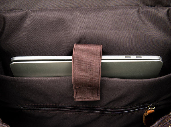 DEEPKEE original nubuck handmade full-grain genuine leather cowhide bag Octavius Outdoor Multifunctional Backpack No.7422