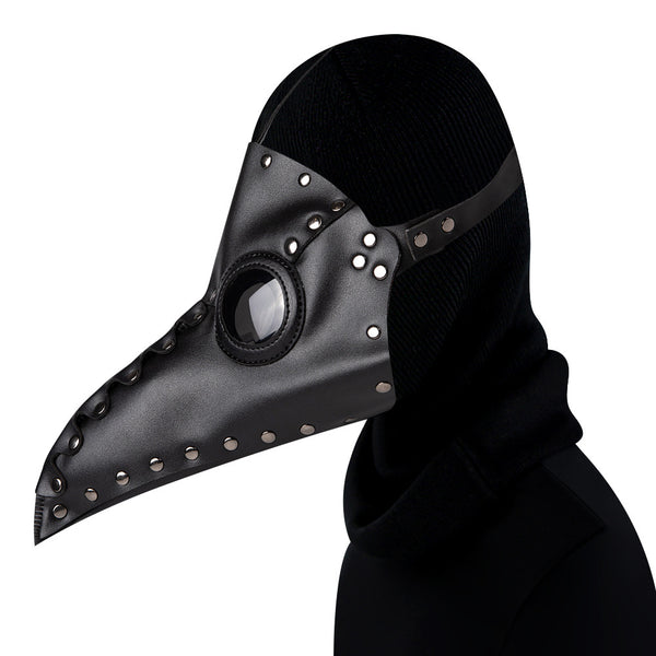 DEEPKEE original nubuck handmade full-grain genuine leather cowhide bag Deepkee Steampunk Medieval Plague Beak Mask #HG65005