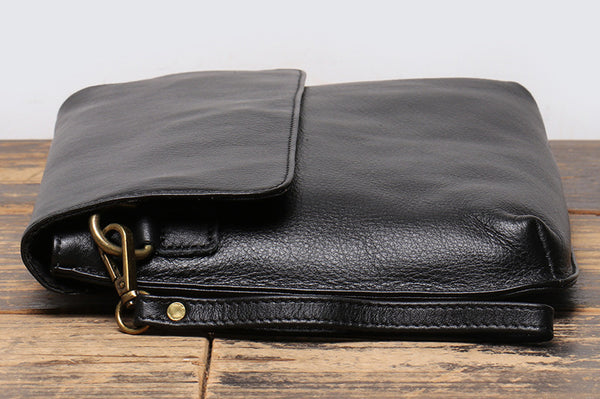 DEEPKEE original nubuck handmade full-grain genuine leather cowhide bag The DEEPKEE Crossbody Messenger Bag #1039