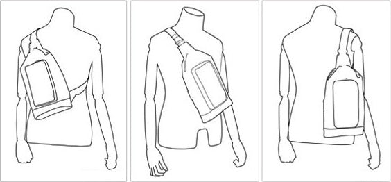 DEEPKEE original nubuck handmade full-grain genuine leather cowhide bag Deepkee Deepkee SportingStyle Leather Sling Bundy Bag #6353