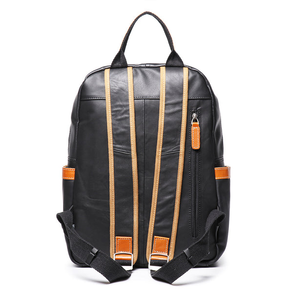 DEEPKEE original nubuck handmade full-grain genuine leather cowhide bag The Cowhide Travel Backpack #1788