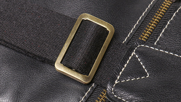 DEEPKEE original nubuck handmade full-grain genuine leather cowhide bag Toby Soft Leather CrossBody Bag No.3809