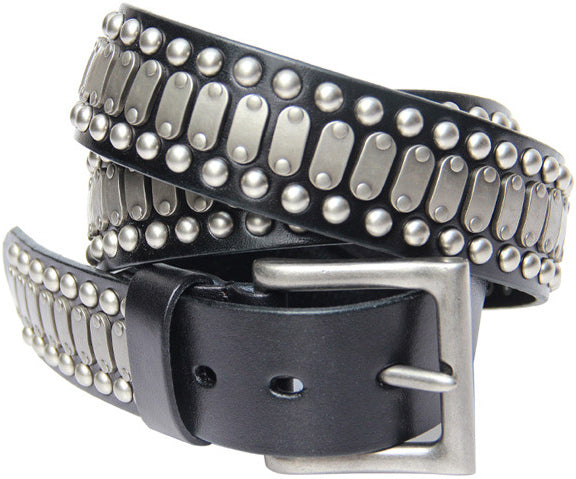 DEEPKEE original nubuck handmade full-grain genuine leather cowhide bag Deepkee Handcrafted Pin Buckle Street Heavy Industry Belt #36392