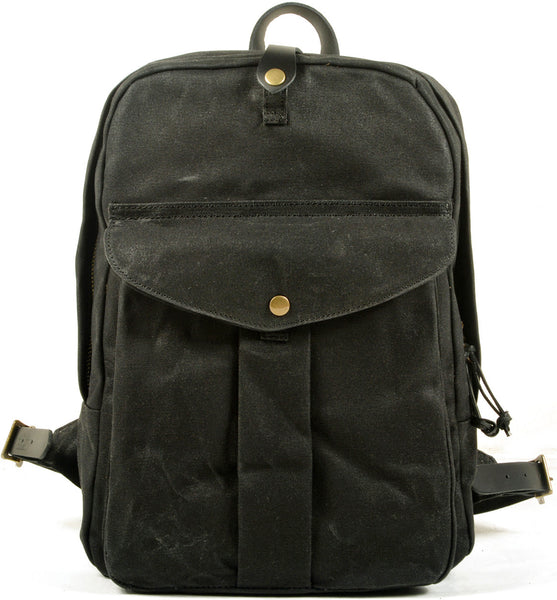 DEEPKEE original nubuck handmade full-grain genuine leather cowhide bag Outdoor canvas mountaineering backpack #5035