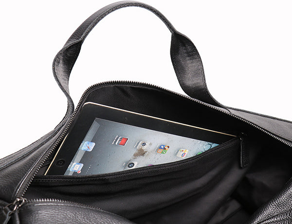 DEEPKEE original nubuck handmade full-grain genuine leather cowhide bag DEEPKEE LEATHER | Lance WEEKEND BAG No.1109