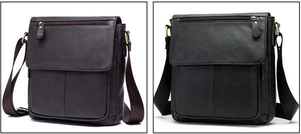 DEEPKEE original nubuck handmade full-grain genuine leather cowhide bag DEEPKEE handmade leather satchel #819