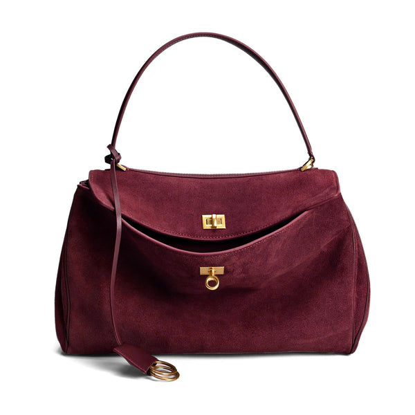 DEEPKEE original nubuck handmade full-grain genuine leather cowhide bag DEEPKEE 磨砂牛皮手提包  80608號