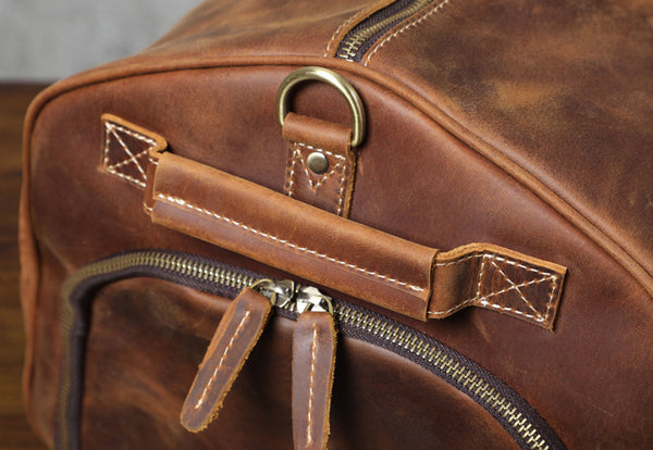 DEEPKEE original nubuck handmade full-grain genuine leather cowhide bag 1234567890