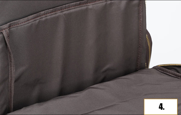 DEEPKEE original nubuck handmade full-grain genuine leather cowhide bag Deepkee Full-grain Leather Large Capacity Travel Cowhide Backpack #3709