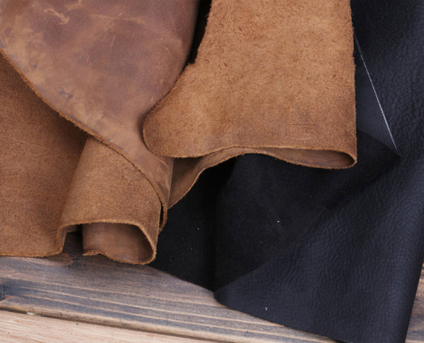 DEEPKEE original nubuck handmade full-grain genuine leather cowhide bag Leather Fanny Packs Waist Bag #2021