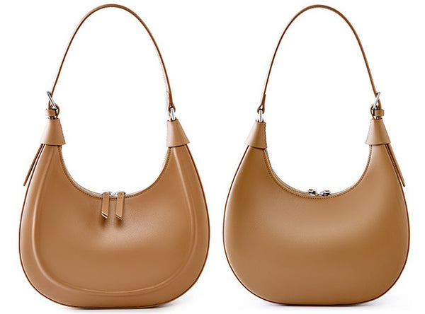 DEEPKEE original nubuck handmade full-grain genuine leather cowhide bag Women's Pink Red Shoulder Bags #2232