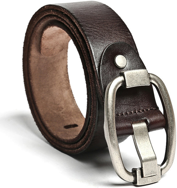 DEEPKEE original nubuck handmade full-grain genuine leather cowhide bag Deepkee genderless Perfect Leather Belt #15014