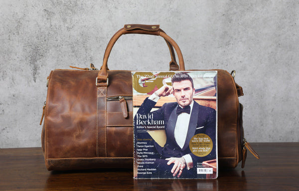 DEEPKEE original nubuck handmade full-grain genuine leather cowhide bag 1234567890