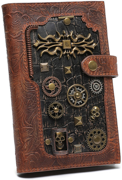 DEEPKEE original nubuck handmade full-grain genuine leather cowhide bag DEEPKEE High-end Embossed Leather Wallet #ZPBG189BN