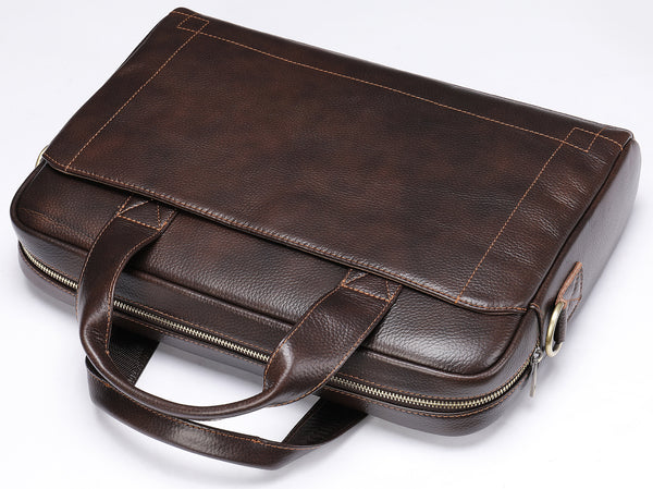 DEEPKEE original nubuck handmade full-grain genuine leather cowhide bag Deepkee Handcrafted Leather Basis 14
