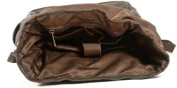 DEEPKEE original nubuck handmade full-grain genuine leather cowhide bag Hiking Mountaineering Backpack #5002LA