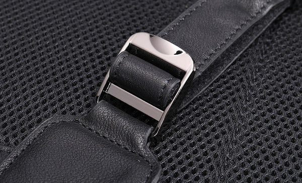 DEEPKEE original nubuck handmade full-grain genuine leather cowhide bag DEEPKEE real LEATHER Crocodile Design Style Cowhide Backpack #1269