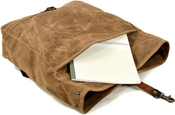 DEEPKEE original nubuck handmade full-grain genuine leather cowhide bag Fixed Gear Bags No.6060