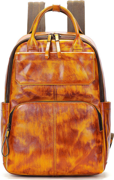 DEEPKEE original nubuck handmade full-grain genuine leather cowhide bag DEEPKEE HANDMADE Leather Business Shoulder Bag #816