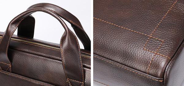DEEPKEE original nubuck handmade full-grain genuine leather cowhide bag Deepkee Handcrafted Leather Basis 14