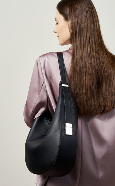 DEEPKEE original nubuck handmade full-grain genuine leather cowhide bag Handmade Leather Simple Style Underarm Bag #2782