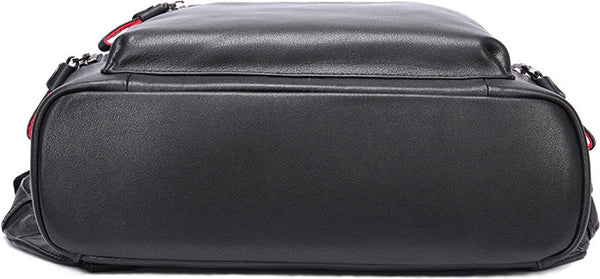 DEEPKEE original nubuck handmade full-grain genuine leather cowhide bag DEEPKEE real LEATHER Crocodile Design Style Cowhide Backpack #1269