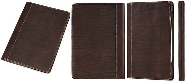 DEEPKEE original nubuck handmade full-grain genuine leather cowhide bag Suitable for 13.3-inch MacBookPro/Air Leather Vintage Laptop Protective Case #2117