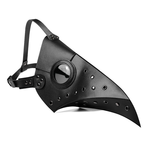 DEEPKEE original nubuck handmade full-grain genuine leather cowhide bag PLAGUED HALLOWEEN MASK #FPBM029