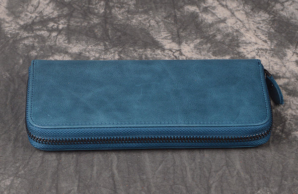 DEEPKEE original nubuck handmade full-grain genuine leather cowhide bag DEEPKEE HANDMADE | Archaize Oiled Leather Clutches No.3315_1