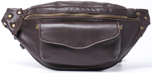 DEEPKEE original nubuck handmade full-grain genuine leather cowhide bag THE FLUTTER SLING HANDBAG No.30021