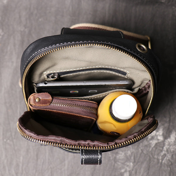 DEEPKEE original nubuck handmade full-grain genuine leather cowhide bag Satchel Messenger Shoulder Crossbody Bag #30037