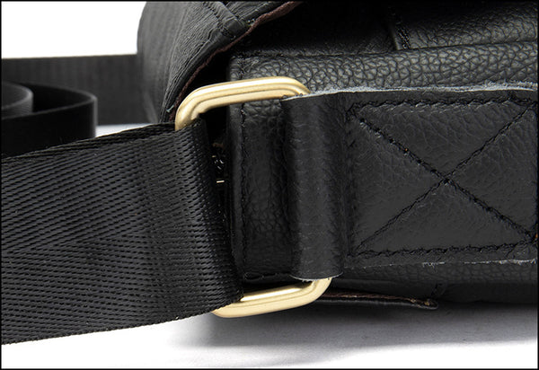 DEEPKEE original nubuck handmade full-grain genuine leather cowhide bag DEEPKEE handmade leather satchel #819