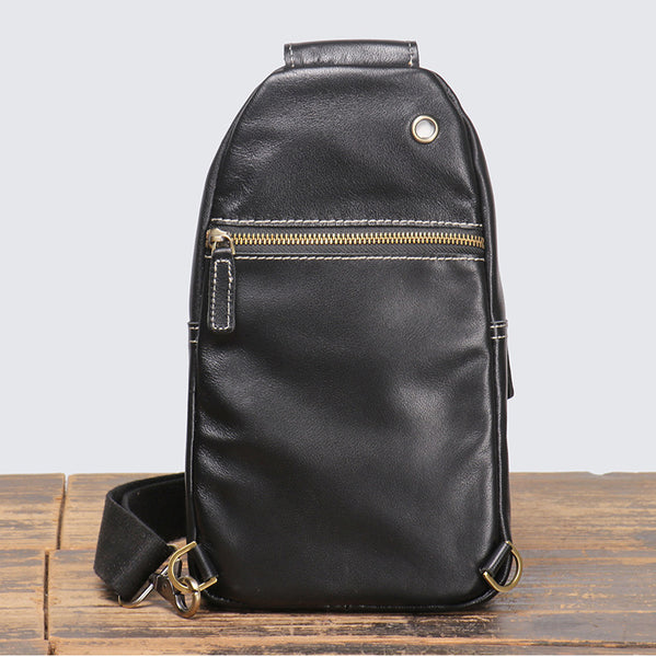 DEEPKEE original nubuck handmade full-grain genuine leather cowhide bag Toby Soft Leather CrossBody Bag No.3809