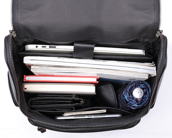 DEEPKEE original nubuck handmade full-grain genuine leather cowhide bag DEEPKEE real LEATHER Crocodile Design Style Cowhide Backpack #1269