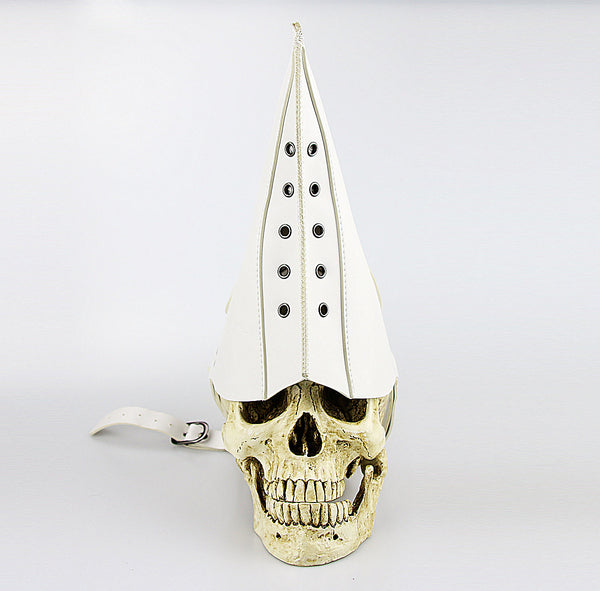 DEEPKEE original nubuck handmade full-grain genuine leather cowhide bag Deepkee Leather Plague Doctor Basis Mask #HG065