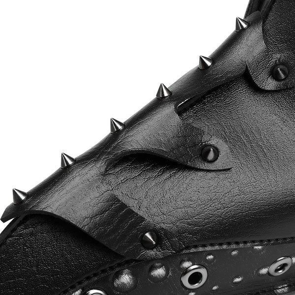 DEEPKEE original nubuck handmade full-grain genuine leather cowhide bag Deepkee Bird Mask Long PU Leather Steampunk Mask #FPBM064