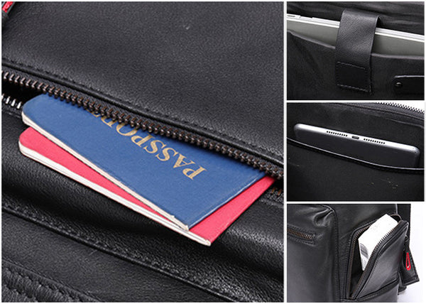 DEEPKEE original nubuck handmade full-grain genuine leather cowhide bag DEEPKEE real LEATHER Crocodile Design Style Cowhide Backpack #1269