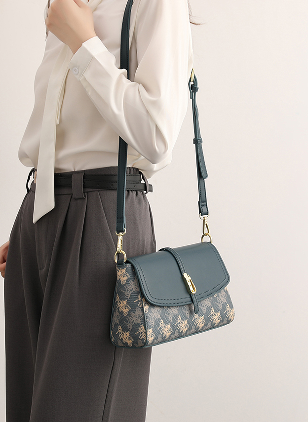 DEEPKEE original nubuck handmade full-grain genuine leather cowhide bagdeepkee-復古高級感單肩腋下包 7383號