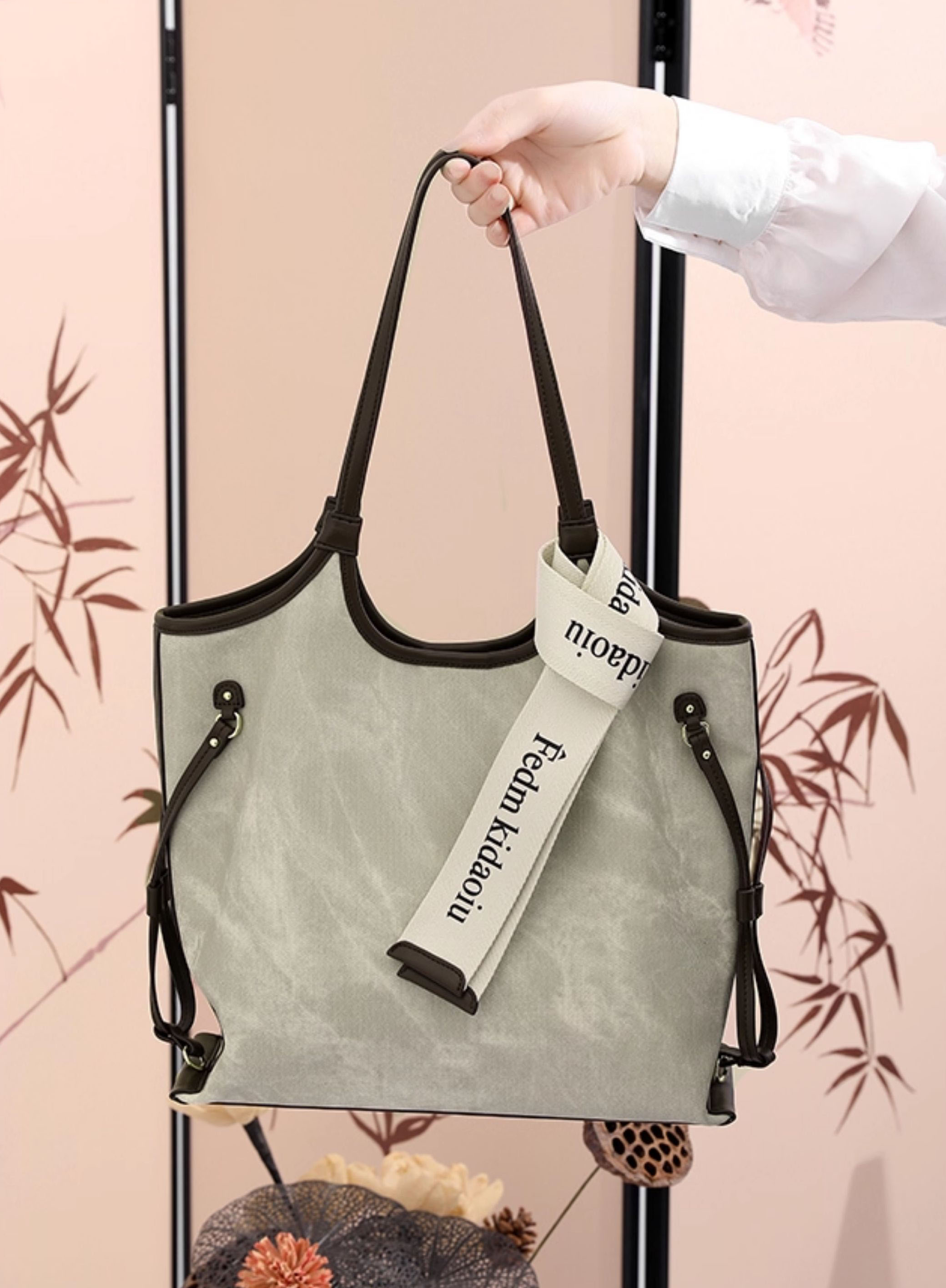 DEEPKEE original nubuck handmade full-grain genuine leather cowhide bagDEEPKEE-休閒時尚高級感 7161號