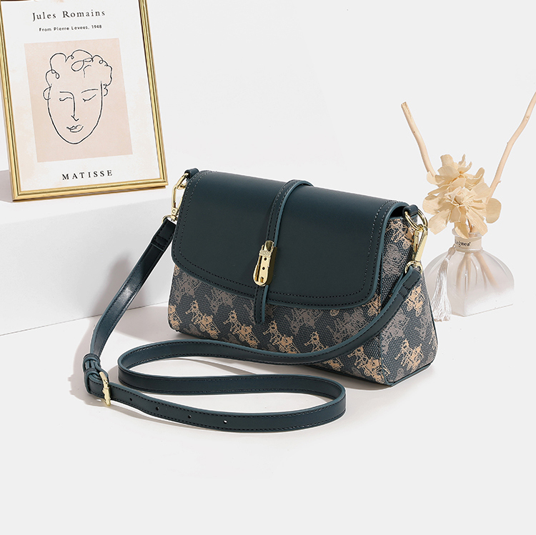 DEEPKEE original nubuck handmade full-grain genuine leather cowhide bagdeepkee-復古高級感單肩腋下包 7383號