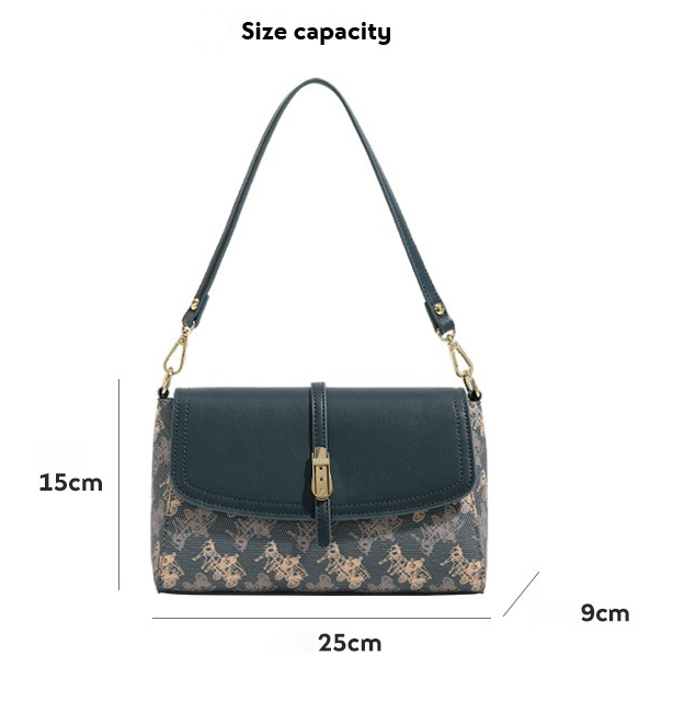 DEEPKEE original nubuck handmade full-grain genuine leather cowhide bagdeepkee-復古高級感單肩腋下包 7383號