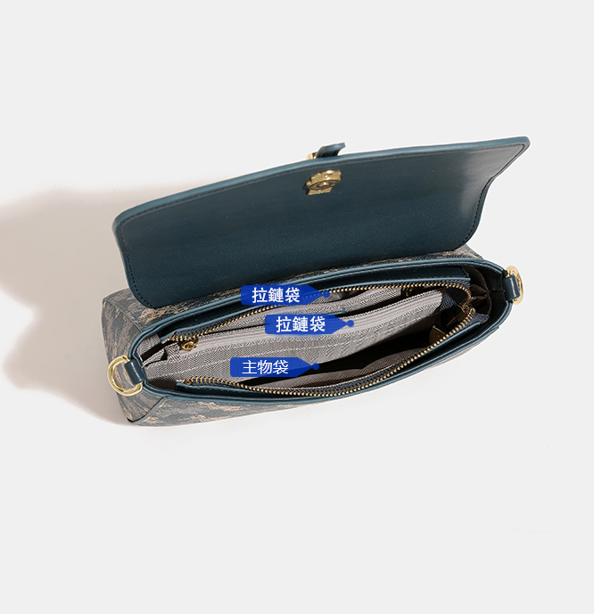 DEEPKEE original nubuck handmade full-grain genuine leather cowhide bagdeepkee-復古高級感單肩腋下包 7383號