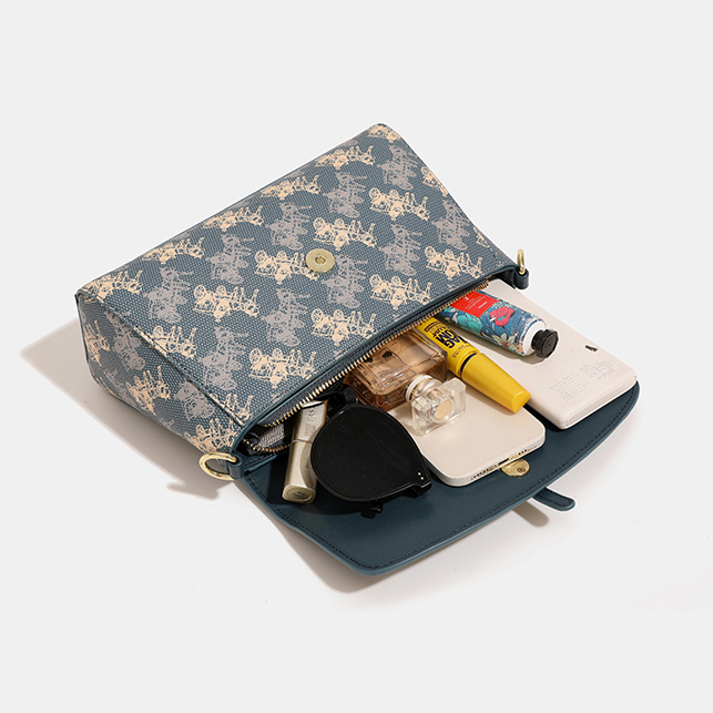 DEEPKEE original nubuck handmade full-grain genuine leather cowhide bagdeepkee-復古高級感單肩腋下包 7383號