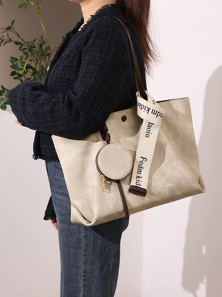 DEEPKEE original nubuck handmade full-grain genuine leather cowhide bag deepkee-時尚質感托特包 7080號