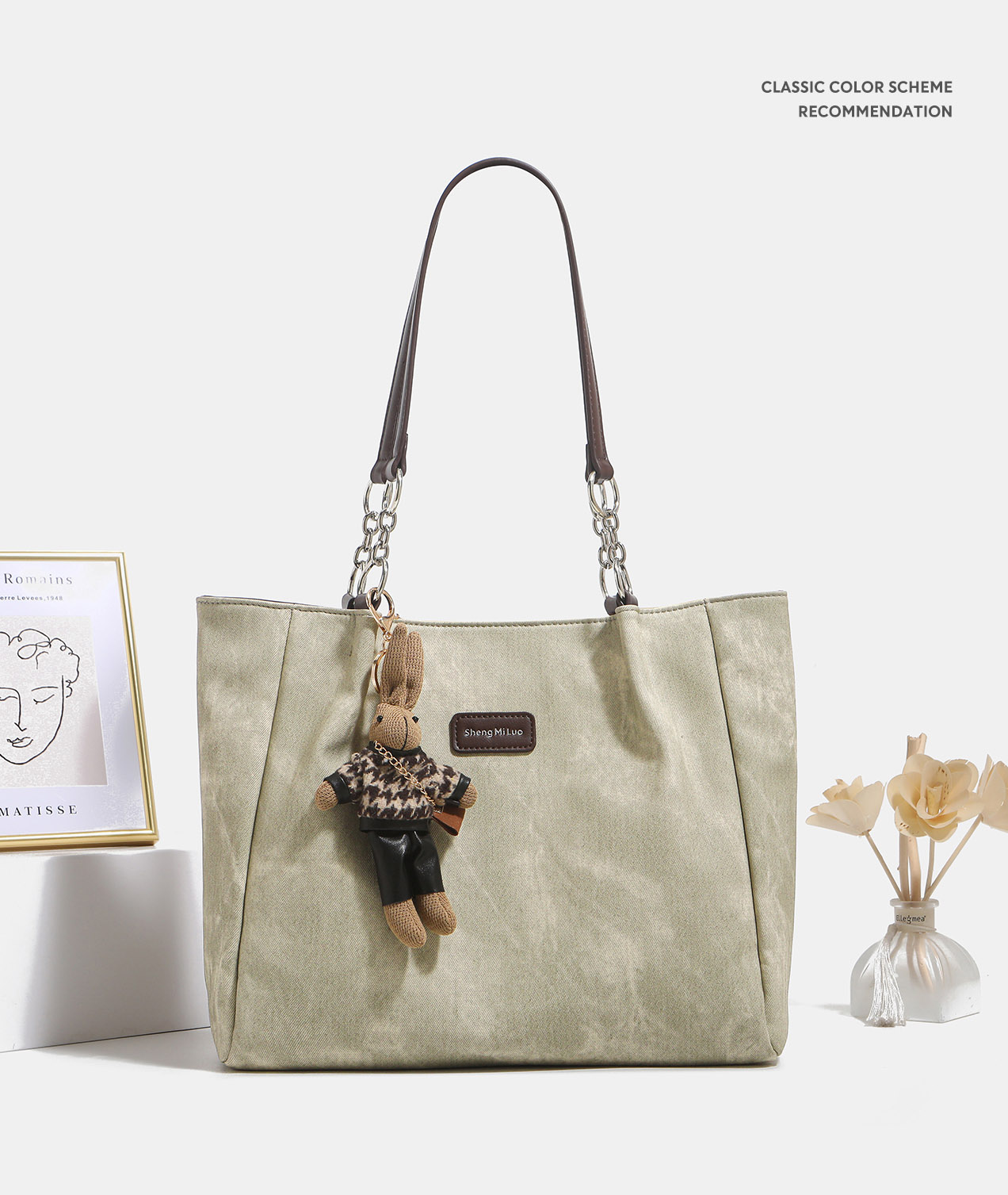 DEEPKEE original nubuck handmade full-grain genuine leather cowhide bagDEEPKEE-大容量包包女 7235號