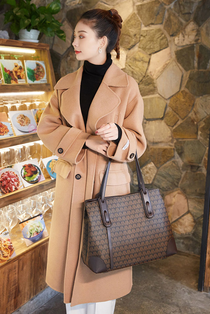 DEEPKEE original nubuck handmade full-grain genuine leather cowhide bag DEEPKEE-簡約真皮手提包 802號