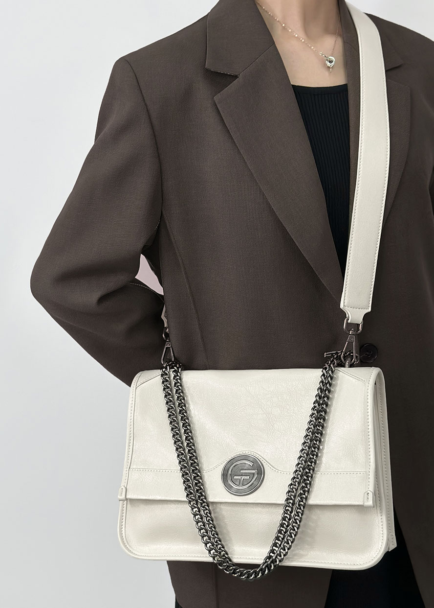 DEEPKEE original nubuck handmade full-grain genuine leather cowhide bag 時尚牛皮流浪包A265-1號